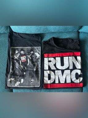 X2 RUN DMC D.M.C. T-shirts tees six XL